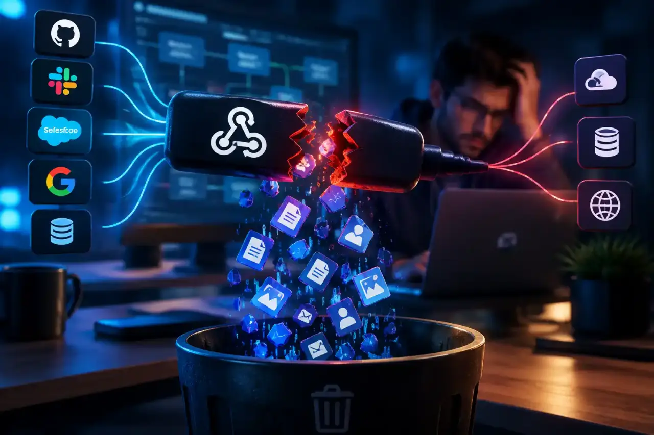 Flux de données entre serveurs et applications avec des alertes de webhook